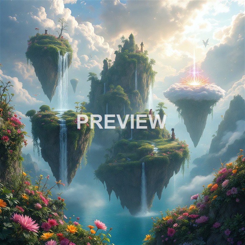 23492 - magical-islands-floating-above-the-sea-each-with-diff_250405222656_Filename Text 2_02057_Filename Text 3_result